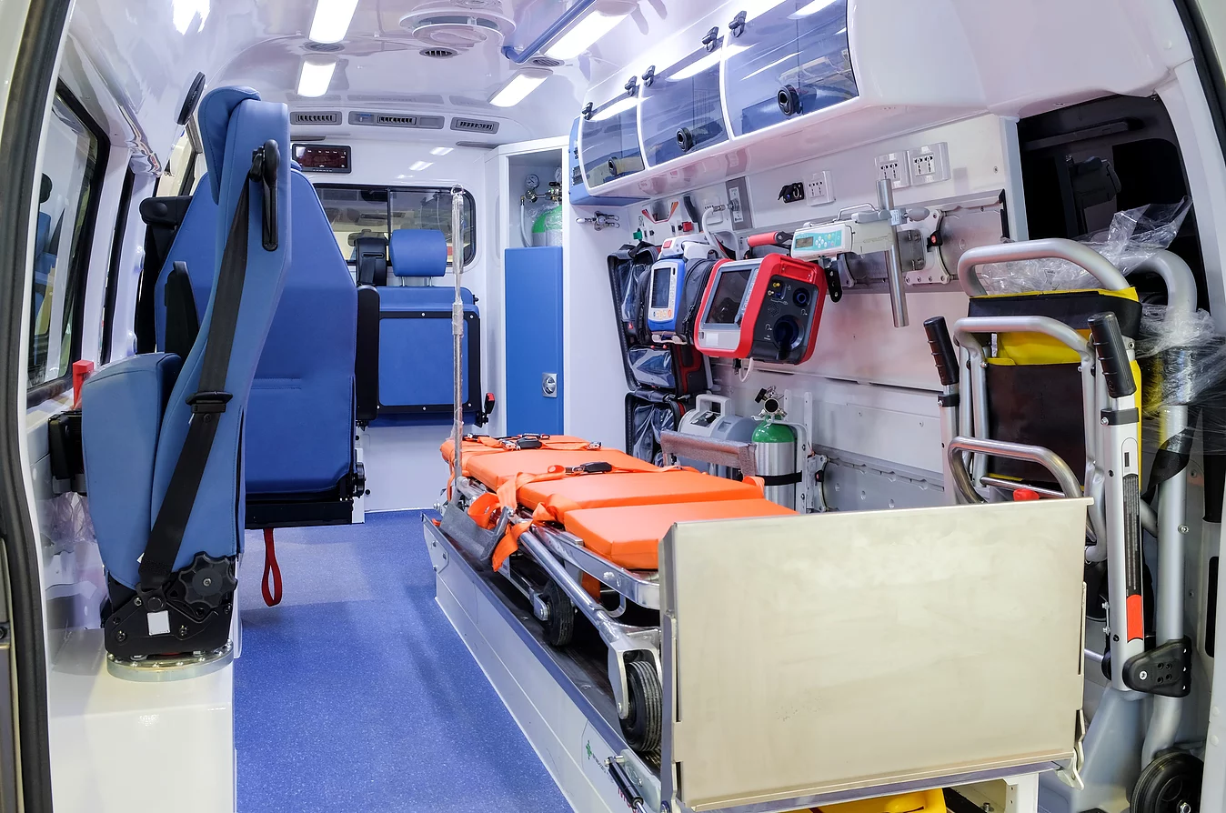 intérieur ambulance